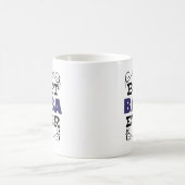 Funny Fathers Day Best Baba Ever Coffee Mok Gift (Center)