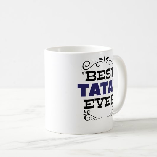 Funny Fathers Day Best Tatay Coffee Mok Gift (Voorkant rechts)