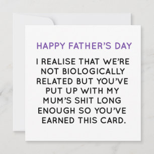 Funny Fathers Day Card Feestdagenkaart