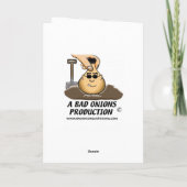 Funny Fathers Day Card - Verloren Kaart (Achterkant)