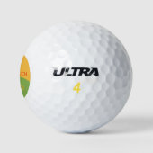Funny Fathers Day Gift voor Golfer Dad Golfballen (Logo)