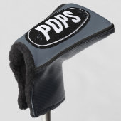 Funny Fathers Day golf club met deksel op deksel Golfheadcover (3/4 voorkant)