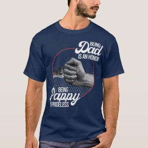 Funny Fathers Day Grandpa, Pappy is Pricele T-shirt