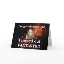 Funny Fathers Day Kaart - voeg je eigen foto toe!