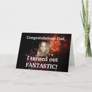 Funny Fathers Day Kaart - voeg je eigen foto toe!