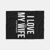 Funny Father's Day Video Game Dad  Fleece Deken (Voorkant (Horizontaal))