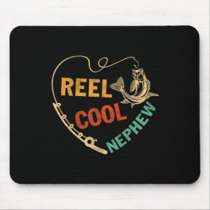 Funny Fathers Day  Viste Reel Cool Nephew Muismat