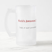 Funny Fathers Day | Worlds Awesomest Dad | Matglas Bierpul (Links)
