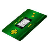 Funny faux game console retro magneet (Linkerzijde)
