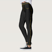 Funny Faux Vrouwen Zwart Jeans Leggings (Links)