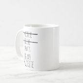 Funny Favorite Child mug,Personalized Dad Mug Koffiemok (Voorkant links)
