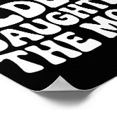 Funny Favorite Oldest Daughter Proud Parent Senior Poster (Hoek)