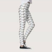 Funny Feathers Angel Wings Feather White Leggings (Rechts)