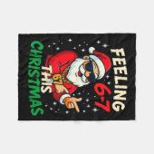 Funny Feeling 67 This Christmas Six Seven Meme Kid Fleece Deken (Voorkant (Horizontaal))