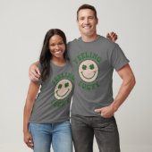 Funny Feeling Lucky Smile Face Meme T-shirt (Unisex)