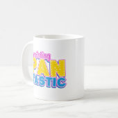 Funny Feeling Pan-tastic Pansexual Coffee Mok LGBT (Voorkant links)