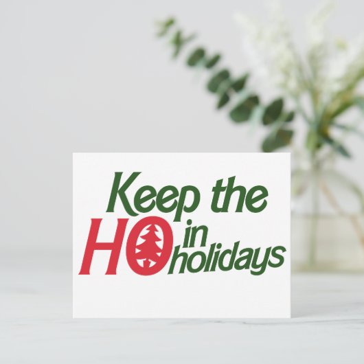 Funny Feestdagen Ho (Staand voorkant)