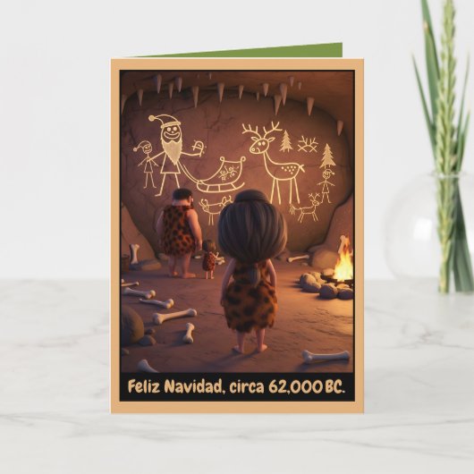 Funny Feliz Navidad Christmas cards Kaart (Voorkant)