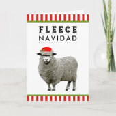 Funny Feliz Navidad Feestdagen Kaart (Voorkant)