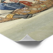 Funny Fellow Speelgoed met kind Poster (Hoek)