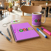 Funny Fellows Cartoon Naam Notitieboek | Sonia