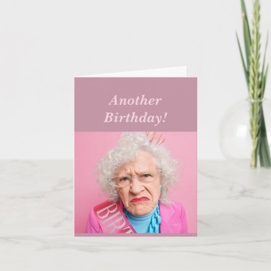 Funny Feminine Birthday Humor Alle Nighters Kaart (Voorkant)