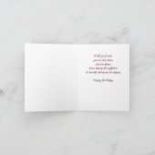 Funny Feminine Birthday Humor Alle Nighters Kaart (Binnen)