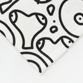 Funny feminist baby fleece deken (Hoek)