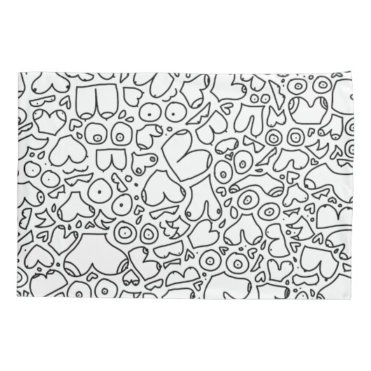 Funny feminist baby kussensloop (Achterkant)