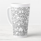 Funny feminist baby latte mok (Linkerhoek)