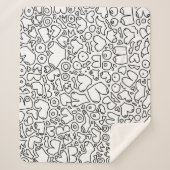 Funny feminist baby sherpa deken (Voorkant)