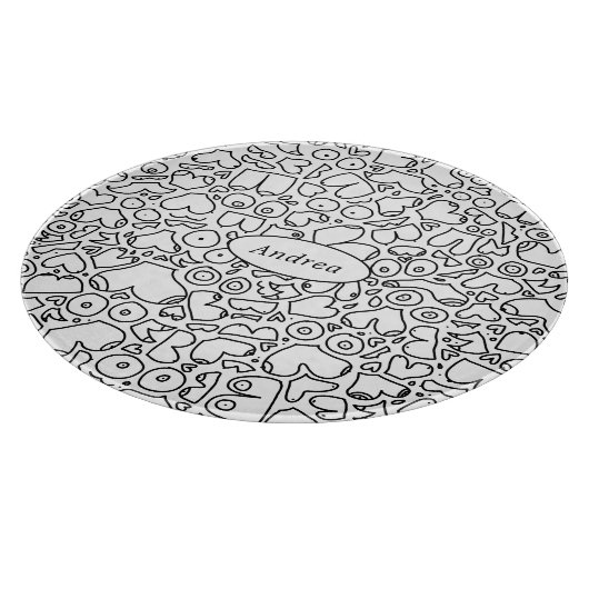 Funny feminist baby snijplank (Hoek)