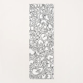 Funny feminist baby yogamat (Voorkant)