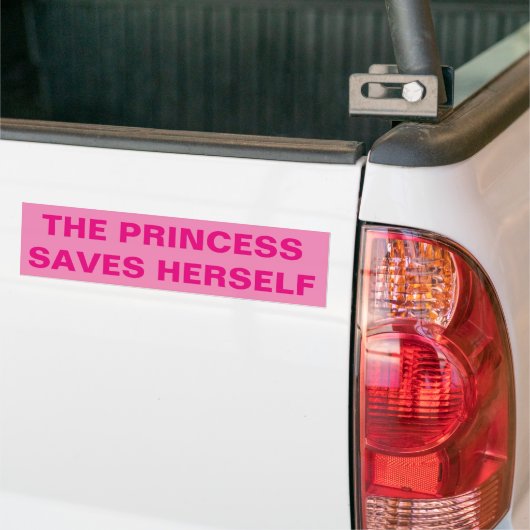 Funny Feminist Bumpersticker (Op Truck)
