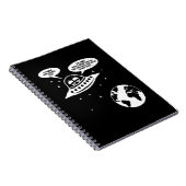 Funny Feminist Gifts, Nerdy Sarcasm Gezegden Notitieboek (Rechterzijde)