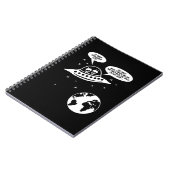 Funny Feminist Gifts, Nerdy Sarcasm Gezegden Notitieboek (Linkerzijde)