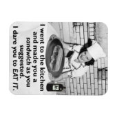 Funny Feminist maakt me een Sandwich Magneet (Horizontaal)