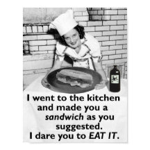 Funny Feminist maakt me een Sandwich