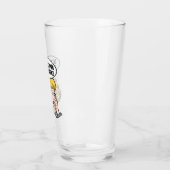 Funny Feminist Pop Art Anti Patriarchy Retro Women Glas (Links)