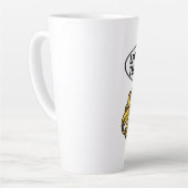 Funny Feminist Pop Art Anti Patriarchy Retro Women Latte Mok (Linkerhoek)