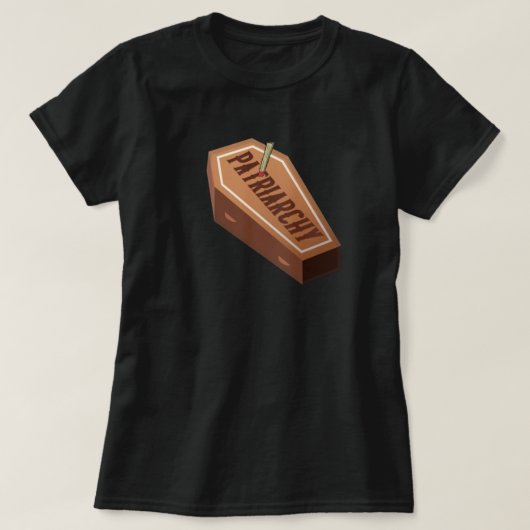 Funny Feminist Stake the Patriarchy T-shirt (Design voorkant)