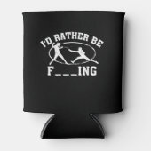 Funny Fencing Sport Gift Cute Fencers Fighters Blikjeskoeler (Voorkant)