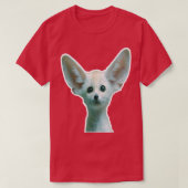 Funny Fennec Fo Meme 2038 T-shirt (Design voorkant)