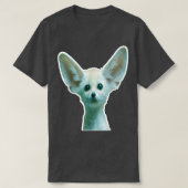 Funny Fennec Fo Meme 2043 T-shirt (Design voorkant)