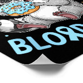 Funny Feral Like My Blood Sugar Diabtes Warriors T Poster (Hoek)