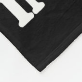 Funny Feral Raccoon Rollin' Into 2026 Happy New Ye Fleece Deken (Hoek)