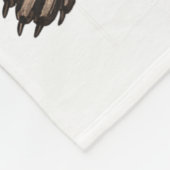 Funny Feral Raccoon Valentine's Day Sarcastic Humo Fleece Deken (Hoek)