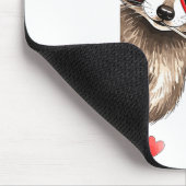 Funny Feral Raccoon Valentine's Day Sarcastic Humo Muismat (Hoek)