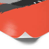 Funny Ferret Music Lover Perfect Poster (Hoek)