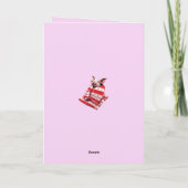 Funny Festive Pigs in Blankets Christmas Animal Lo Kaart (Achterkant)